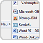Kontextmen� auf dem Desktop