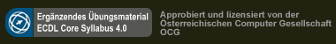 Approbiert und linzensiert von der Österreichischen Computer Gesellschaft