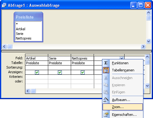 Klickdichschlau.at - Tutorial Access Berechnungen
