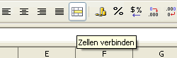 Zellen verbinden in OpenOffice Calc