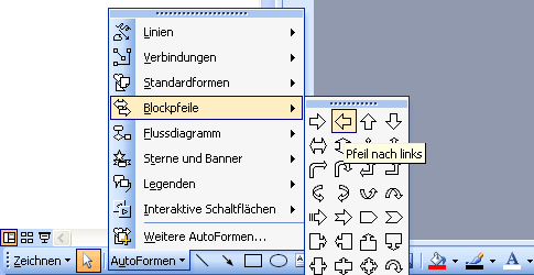 Autoform auswählen