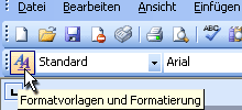 Symbol Formatvorlagen