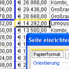 Seitenumbruchvorschau,Seiteeinrichten