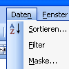 Sortieren,Filter